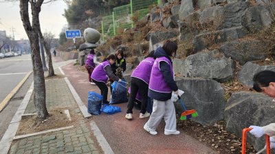 목포지부 "청소 봉사활동"