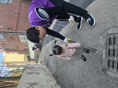 북부산 지부 "염색 및 청소 봉사"