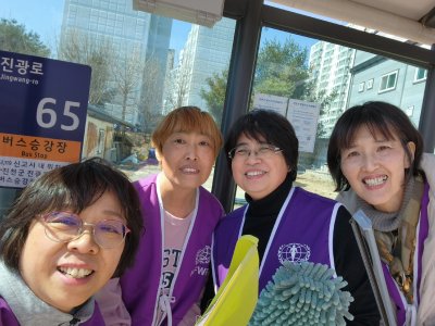 진천지부 "맑음버스정류장"청소봉사 실시