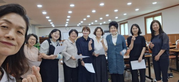 [중랑지부] 합창단 출범 및 연습