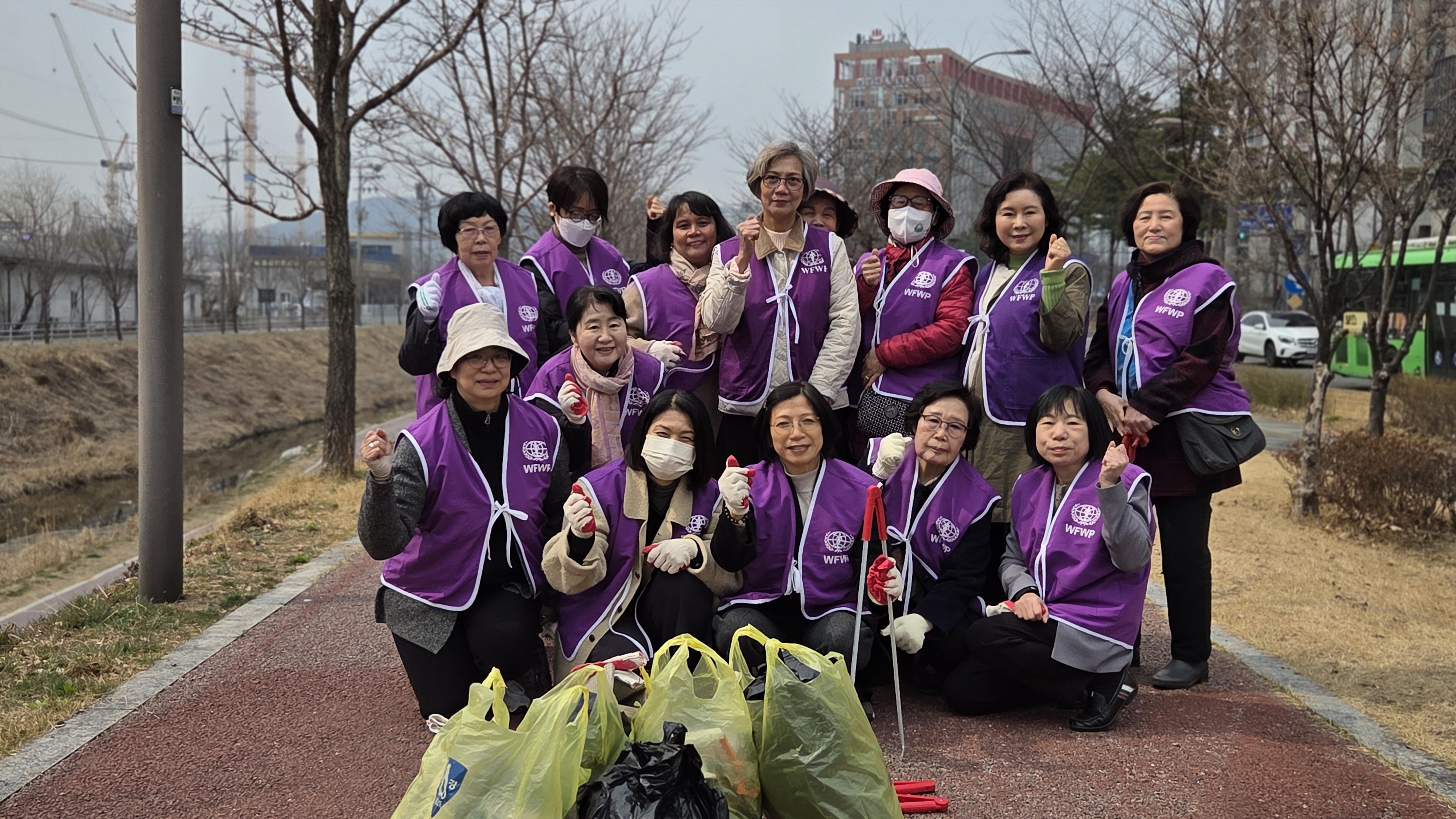 남양주지부 "별내역 주변 환경정화 봉사활동"