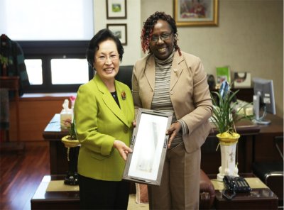 아프리카 케냐 회장 본 연합 방문