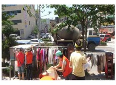 서울관악지부(지부장:정숙희)-‘지구가족사랑 1%운동’ 바자회 개최