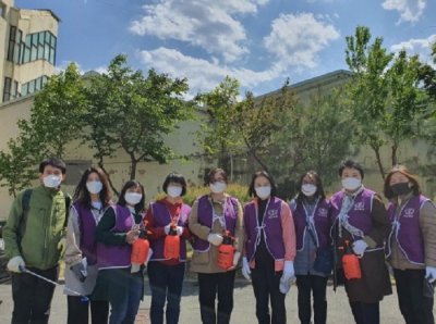 구호나눔 | [울산광역시, 대구시지부] 코로나19 감염예방 방역활동 실시