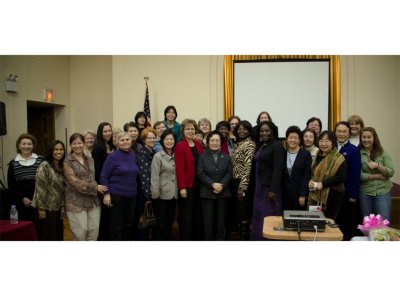 미국 - 문난영 세계회장 뉴욕지부 방문 Herstory 강연