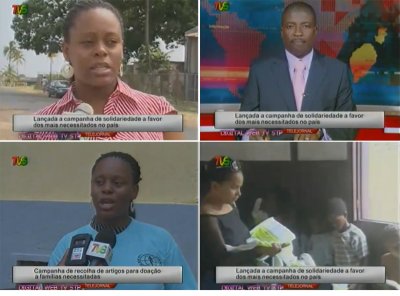 아프리카 - 상투메 프린시페 본부 ‘도움이 필요한 사람들에게 도움의 손길을’ 캠페인