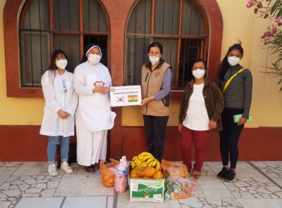 [지구가족사랑1%운동] 볼리비아 코로나19 감염예방을 위한 긴급구호 지원품 전달