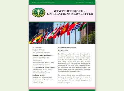 UN | 2022년 WFWP 유엔 뉴스레터 #43