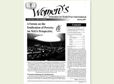 UN | 2001년 봄 유엔 뉴스레터